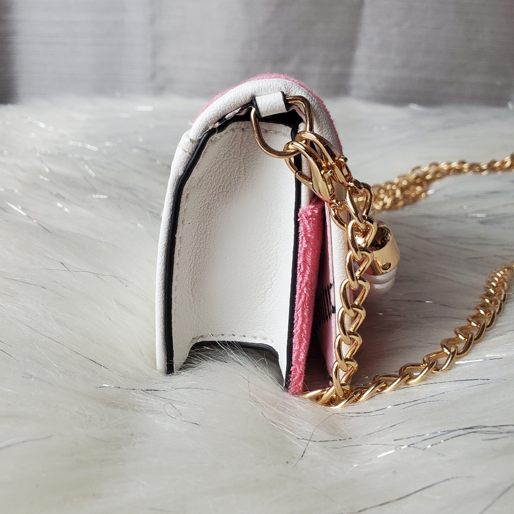 JUICY COUTURE Pink Lemonade Sweet Juicy Pearl Handle Card Wallet - Picture 6 of 8